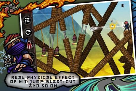 Sough Ninja – Kappe die Seile der Geiseln in diesem guten Action-Puzzle