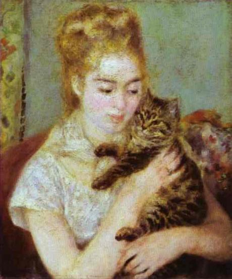 Pierre Auguste Renoir: Woman with a Cat