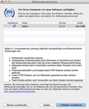 Apple veröffentlicht Safari 5.1.4
