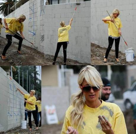 Paris Hilton vs. Graffiti