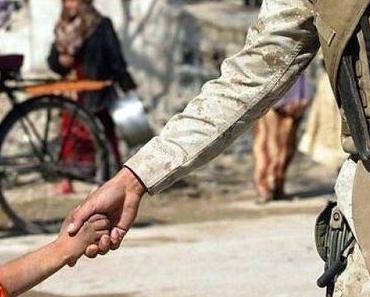 Rede eines Kinderarmes aus Falludscha