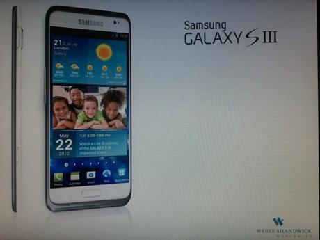 Samsung Galaxy S3: Produktfoto aufgetaucht, Fake eher unwahrscheinlich – Vorstellung am 22.Mai?