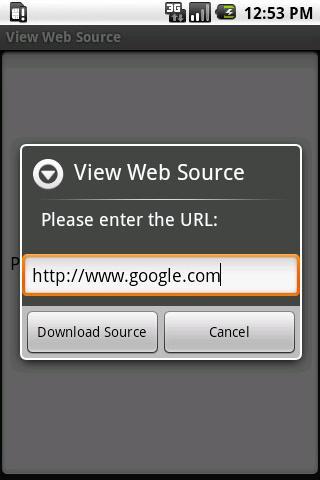 View Web Source – Manchmal braucht man den Quellcode einer Webseite