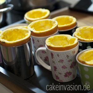 ~ Dessert: Eine Mogelpackung – Orangengelee tarnt sich als Orange (vegan, laktosefrei) ~