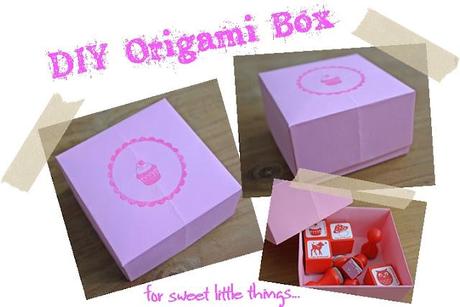 DIY Origami Box mit Anleitung