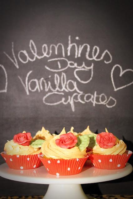 Be my Valentine - Vanilla Cupcakes