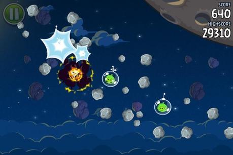 Angry Birds Space – Mit Lichtgeschwindigkeit gehts in der Schwerelosigkeit weiter
