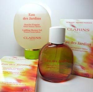 Clarins “Eau de Jardins” Neu Shower Gel / Duschgel Limited Edition & Aromaduft