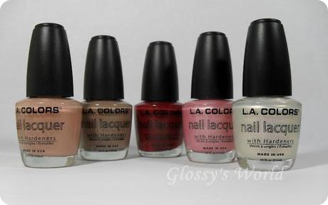 L.A Colors Nail Laquers