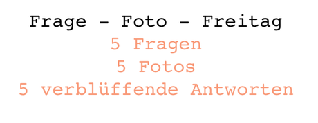 Frage-Foto-Freitag Nº 1