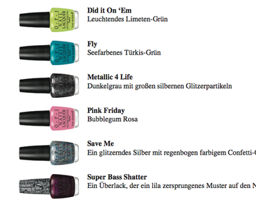 O.P.I. - Nicki Minaj - Pink Friday