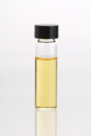 Glass vial containing Neroli Essential Oil