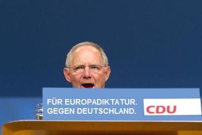 Schäuble: “Privatisierung der Wälder wird uns retten”