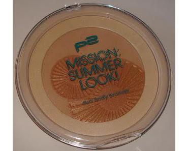 p2 Mission: Summer look! – duo body bronzer