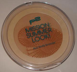 p2 Mission: Summer look! – duo body bronzer