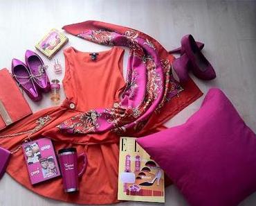 Feeling every shade of... pink and orange