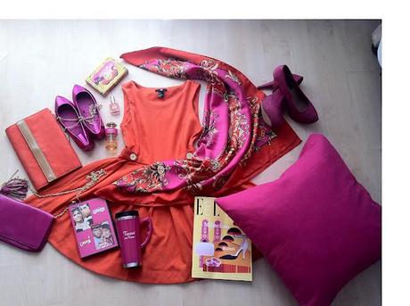 Feeling every shade of... pink and orange
