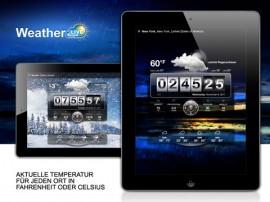 Wetter Live –  die schöne animierte Wetter-App für iPad, iPhone zum stark reduzierten Preis