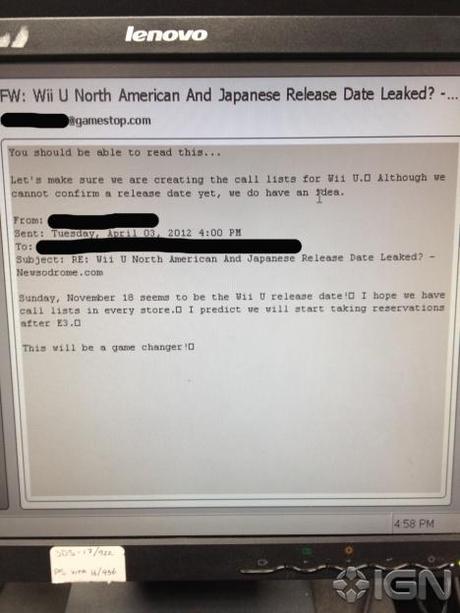 Nintendo Wii U - Bildbestätigung des Releases