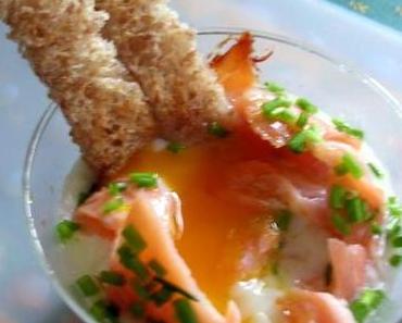 Räucherlachs-Frühstücksei