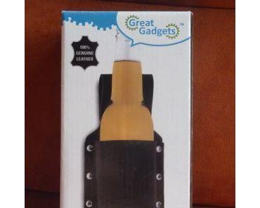 Mein Mann wird zum Cowboy mit dem Bier Holster