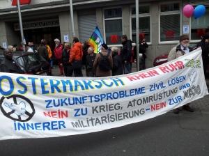 Ostermarsch 2012 für den sozialen Frieden in Düsseldorf