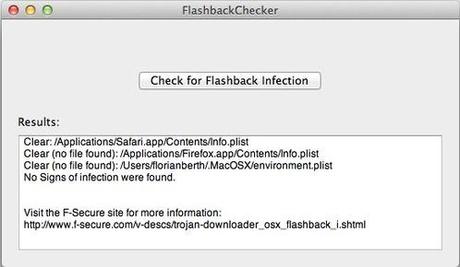 Trojaner Flashback für Mac: Flashback Checker spürt den Trojaner auf