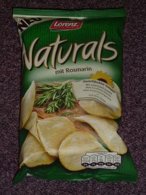 Wir sind süchtig nach den Natural Chips mit Rosmarin