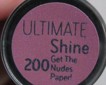 [Swatch & Tragebild] Catrice Ultimate Shine Lippenstift - Get the nudes Paper!