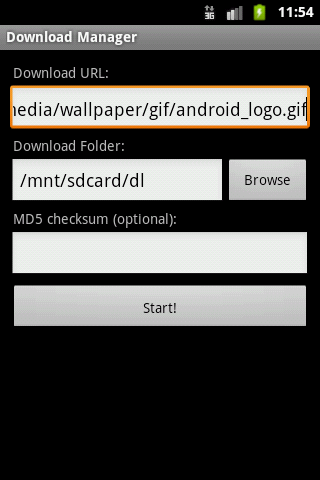 Download Manager für Android lädt auch Dateien aus passwortgeschützten Verzeichnissen