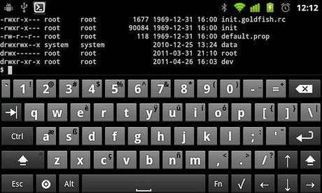 Hacker’s Keyboard – Alle Tasten einer PC Tastatur auf deinem Android Phone
