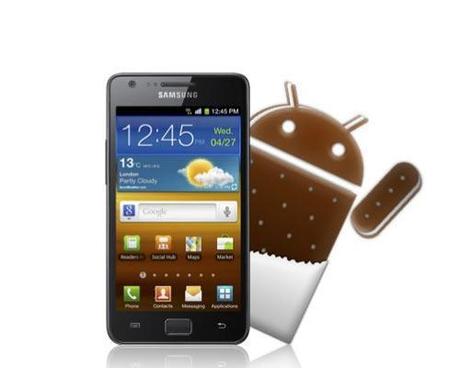 Ice Cream Sandwich (ICS) ab sofort für Samsung Galaxy S2 !