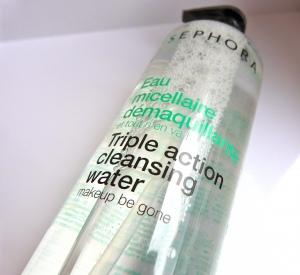 Mizellenlösung zur Gesichtsreinigung von Sephora:  Triple action cleansing water