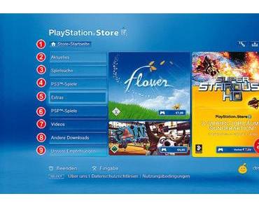Playstation Store – PSP Spiele landen unter dem Roten Strich
