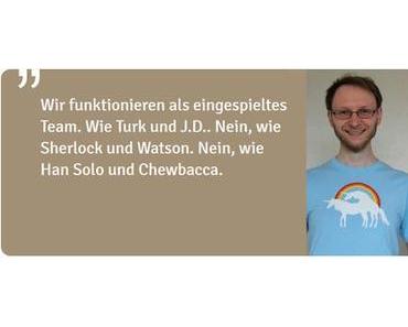 NKFOM im Three-Is-A-Party-Interview