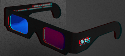 Gratis 3D-Brille von Hugo Boss