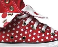 Converse Chucks All Star Schuhe Flower Stickerei 5Y736 Weiß Converse Schuhe Chuck Taylor All Star Chucks 530045 Rot Weiß