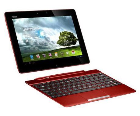 Transformer Pad TF300T: Neue Tablet-Notebook-Hybriden von Asus. (Video)