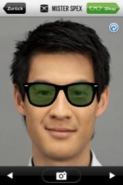 Mister Spex – probieren Sie Ihre neue Brille auf dem iPad, iPhone im 3D-Spiegel an
