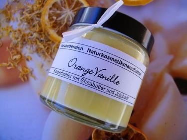 KÖRPERBUTTER *Orange Vanille* auf DaWanda
