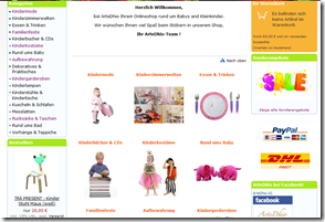 ArteDhio – Der Online-Shop rund um Babys und Kinder