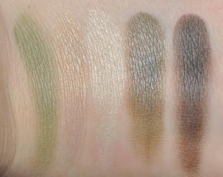 KIKO Blooming eyeshadow palette MISTY GREENS