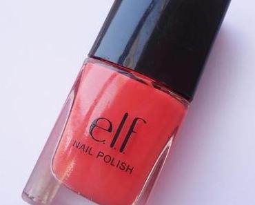 NOTD: E.L.F Nail Polish in Mango Madness