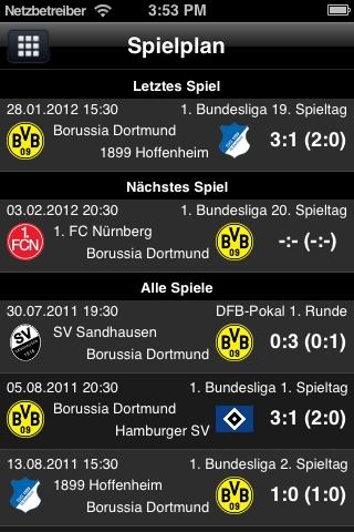 Dortmund Bundesliga News und viele andere Vereine heute kostenlos