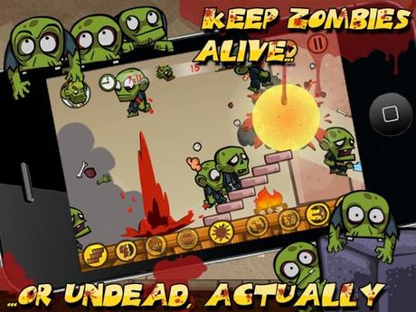 Das Top-Spiel für heute: Zombiez! – Sie laufen wie Lemminge umher und warten auf deine Befehle