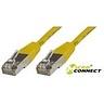MicroConnect CROSSED SSTP CAT5E 3M YELLOW (SSTPX503Y)