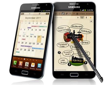 Ice Cream Sandwich-Update für Samsung’s Galaxy Note ist da.