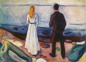 Munch - Zwei Menschen. Die Einsamen. 1905
