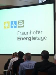 Fraunhofer Energietage 2012, Foto: Andreas Kühl