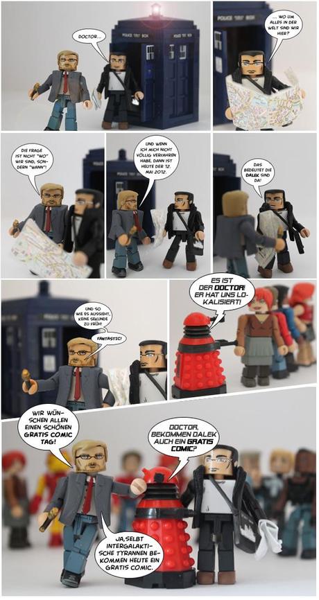Doctor Who Gratis Comic Tag